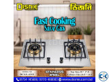 Disnie Double Burner Automatic Gas Stove -SS top - DCGS-43SS