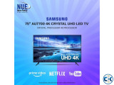 Samsung 75 AU7700 Crystal 4K UHD Smart Television