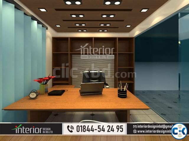 Top Office Interior Designs in Bangladesh Office | ClickBD large image 3
