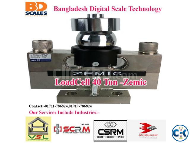 Load Cell 40 Ton Zemic | ClickBD large image 0