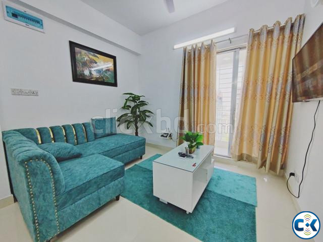 Two BHK Serviced Apartment RENT In Bashundhara R A. | ClickBD large image 1