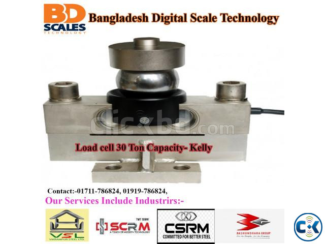 Load cell 30 Ton Capacity- Kelly India  | ClickBD large image 0