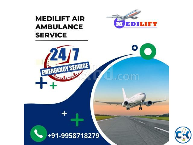 Choose Medilift Air Ambulance Service from Patna | ClickBD large image 0