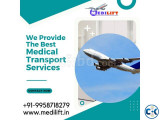 Book Air Ambulance Service in Delhi by Medilift