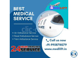 Use Charter Air Ambulance Service in Kolkata by Medilift