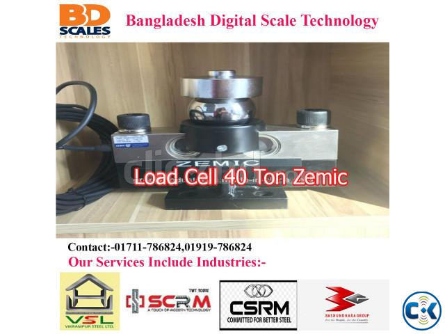 Load Cell 40 Ton Zemic | ClickBD large image 0