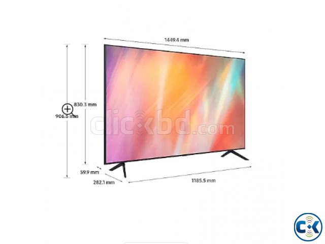 SAMSUNG 65 Inch 4K HDR Smart Voice Search TV 65AU7700 | ClickBD large image 4