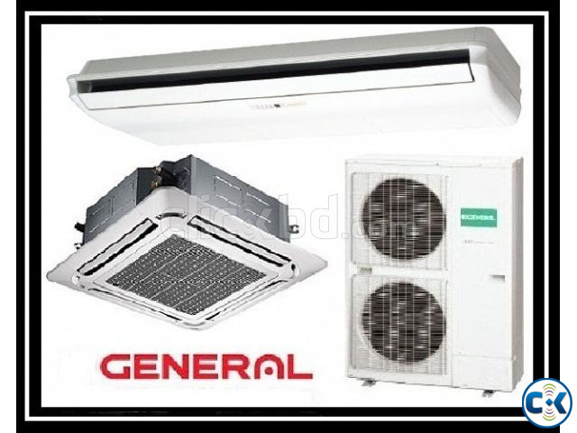 Ceiling Cassette Type Air Conditioner General-T 4.0 Ton | ClickBD large image 1
