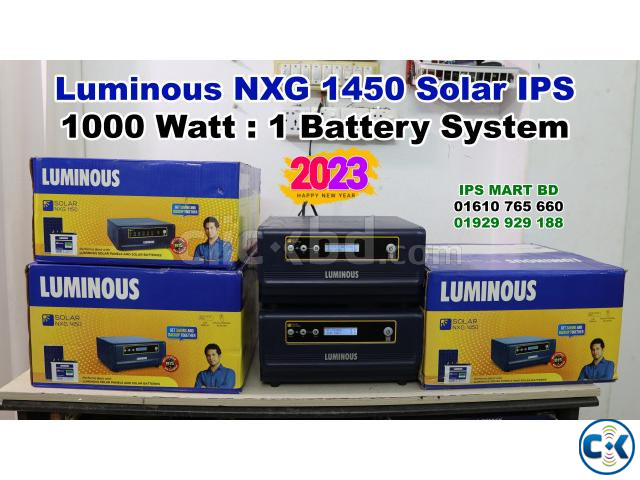 Luminous NXG 1450 Solar IPS Exide 1450 Non Solar IPS | ClickBD large image 1