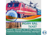 Indian Internal Rail Ticket