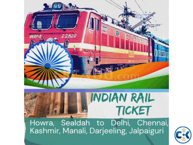Indian Internal Rail Ticket | ClickBD large image 0