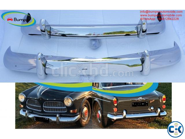Volvo Amazon Euro bumper 1956-1970 by stainless steel | ClickBD large image 0