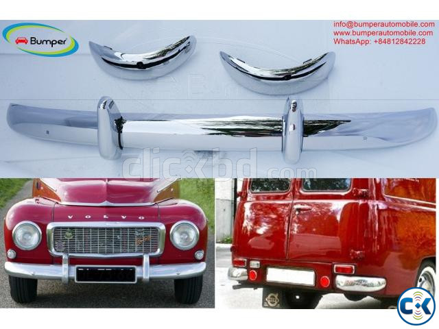 Volvo PV Duett Kombi Station 1953-1969 bumpers new | ClickBD large image 0