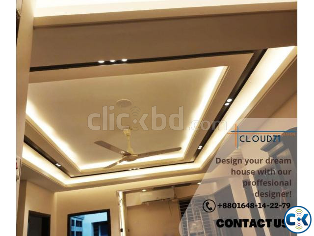 Best False Ceiling Design Service in Dhaka Bangladesh | ClickBD large image 1