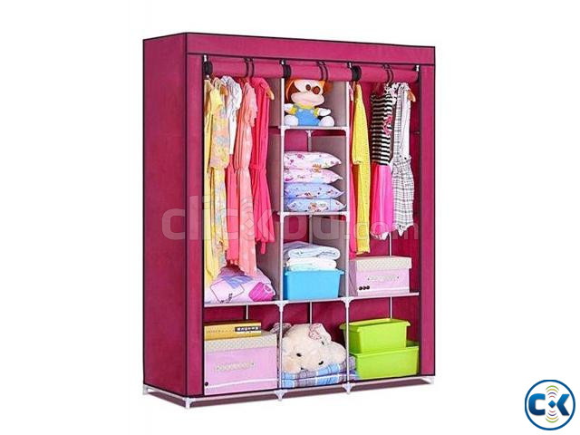 HCX Wardrobe Storage Organizer for Clothes - Big Size - Mage | ClickBD large image 1