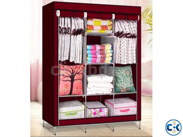 HCX Wardrobe Storage Organizer for Clothes - Big Size - Mage | ClickBD large image 2