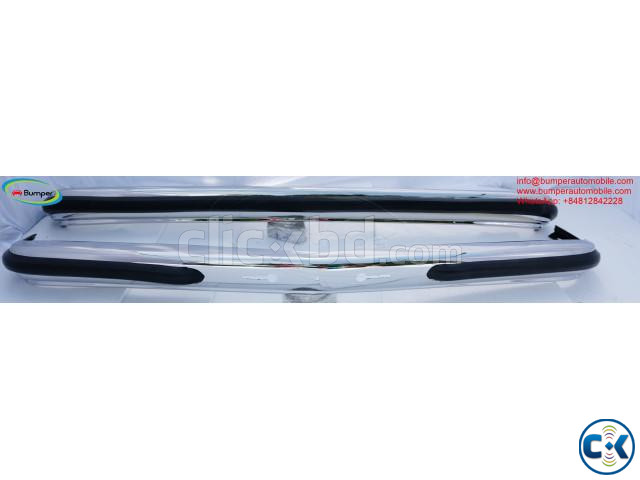 Mercedes W123 Sedan bumper 1976 1985 by stainless steel | ClickBD large image 1