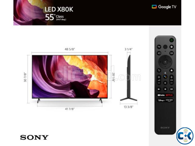 SONY 65 inch X75K HDR 4K ANDROID GOOGLE TV | ClickBD large image 1