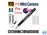 1080P HD Camera Pen V8 Pen Camera