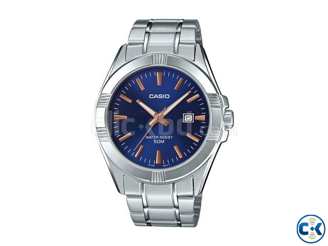 Casio MTP-1308D Silver Metal Watch For Men | ClickBD large image 0
