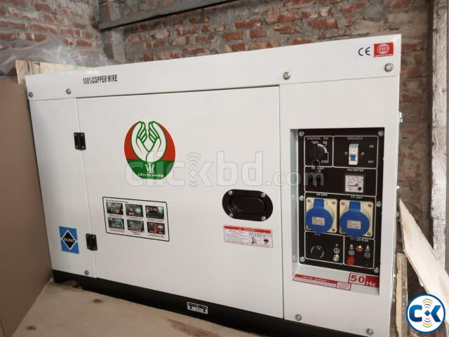 New 8.5 KW LW Canopy Type Diesel Generator for Sale | ClickBD large image 2