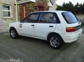 VERY URGENT SELL TOYOTA STARLET 1991