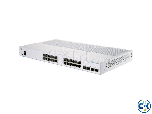 Cisco CBS350-24T-4X-EU - 10G Up-Link Switch | ClickBD large image 0