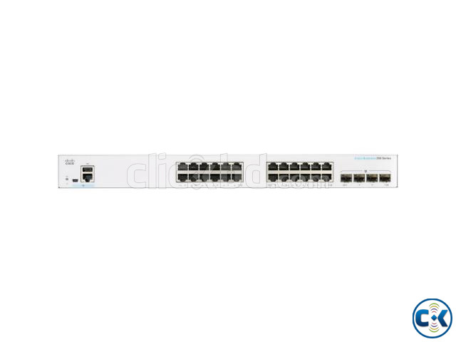Cisco CBS350-24T-4X-EU - 10G Up-Link Switch | ClickBD large image 1