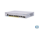 Cisco CBS350-8P-E-2G ll 8 Port PoE Manage Switch