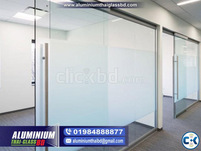 Glazing U Channel glass partition channel kit | ClickBD large image 0