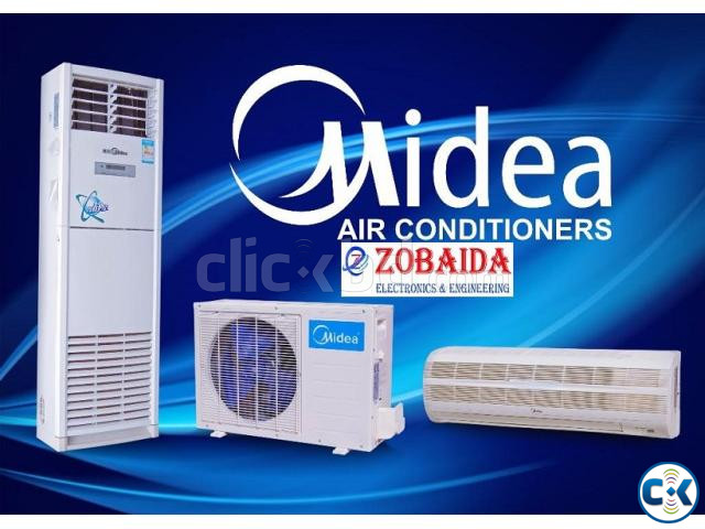 1.5 TON Midea Non-Inverter Split Type Air Conditioner large image 0