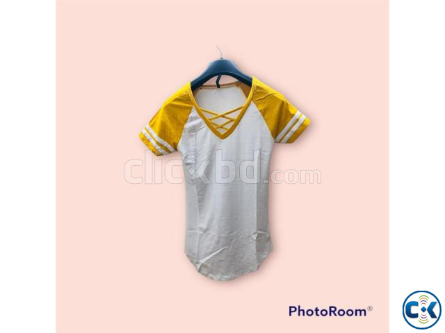 Ladies T-Shirt | ClickBD large image 2