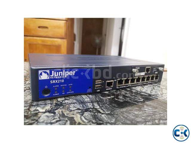 SRX210HE2-TAA Juniper SRX210 Services Gateway 8 Ports Manage | ClickBD large image 1