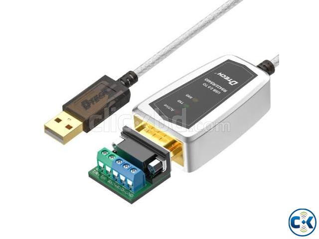 DTech USB to RS422 RS485 Serial Port Adapter Cable with FTDI | ClickBD large image 1