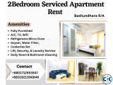 Two BHK Serviced Apartment RENT In Bashundhara R A.
