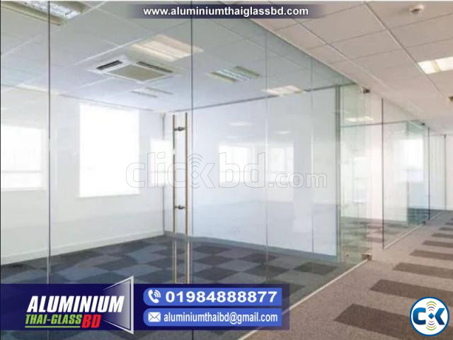 Thai Glass Door Partition Service in Dhaka | ClickBD large image 0