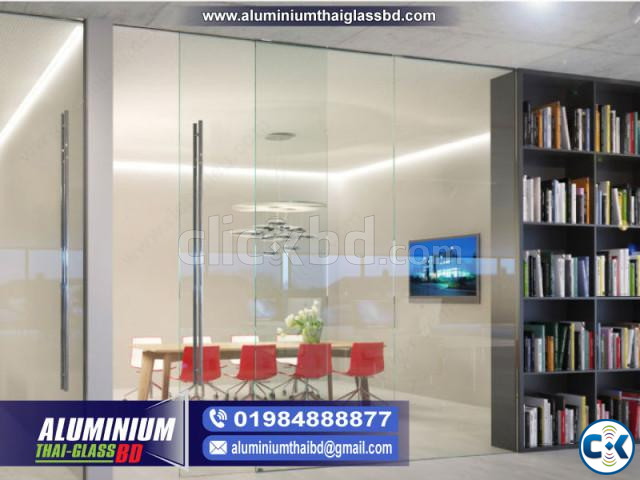 Thai Glass Door Partition Service in Dhaka | ClickBD large image 3