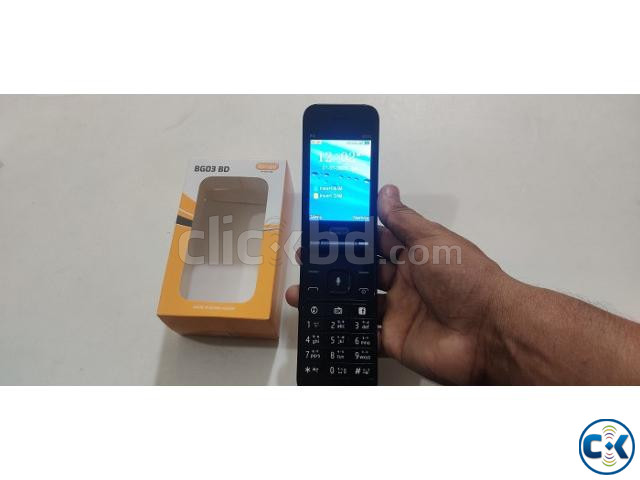 Bengal BG03 BD Dual Display Folding Mobile Phone Dual Sim Wi | ClickBD large image 0