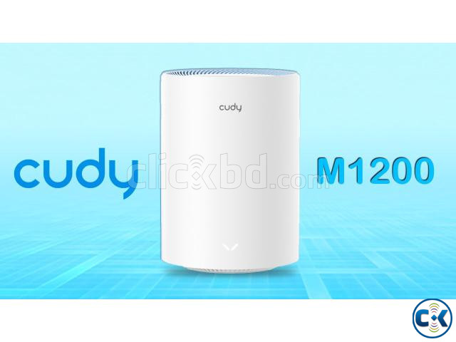 Cudy M1200 AC1200 Whole Home Mesh WiFi Router 1 Pack  | ClickBD large image 1