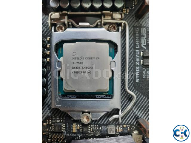 Core I5-7500 Msi B250M Geil 8gb DDR4 blue led | ClickBD large image 1