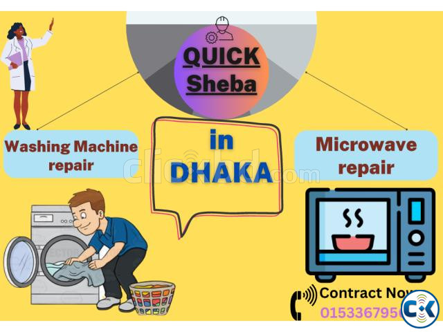 Washing Machine Servicing Repair | ClickBD large image 0