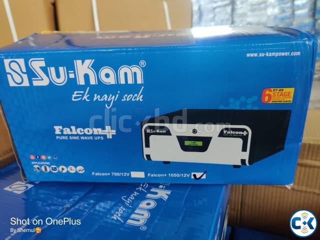 SU-Kam Falcon1000 Pure Sinewave Home IPS 3 Fan 5 Light  | ClickBD large image 2