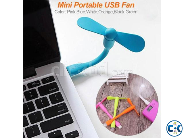 Portable USB Mini Fan | ClickBD large image 1