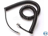 Telephone Receiver cord with RJ11 Connector from Phone to R
