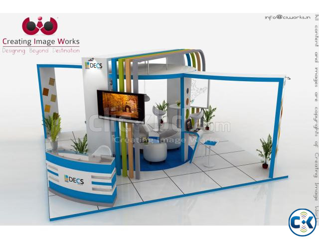 Exhibition Stall Fabrication Gallery Exhibition Stall Design | ClickBD large image 0