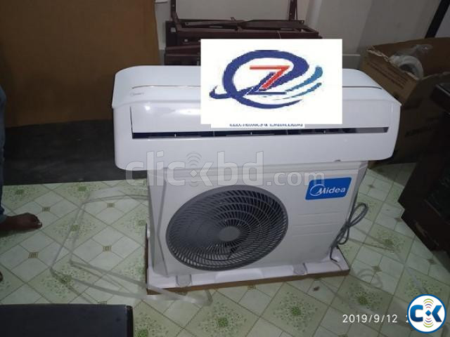 Wall mount split air conditioner 30000 BTU 2.5 TON Midea | ClickBD large image 1