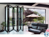 Residential And Commercial Aluminum Frame Glass Sliding Bifo