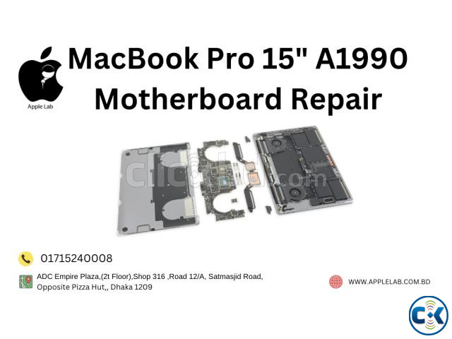 MacBook Pro 15 A1990 Motherboard Repair | ClickBD large image 0