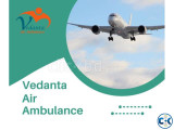 Obtain Vedanta Air Ambulance from Guwahati with Superior Med