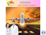 Obtain Vedanta Air Ambulance in India with Advanced Medical